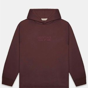 Essentials Fear of God Hoodie - Plum